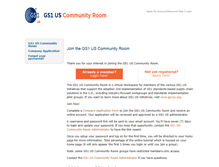 Tablet Screenshot of community.gs1us.org